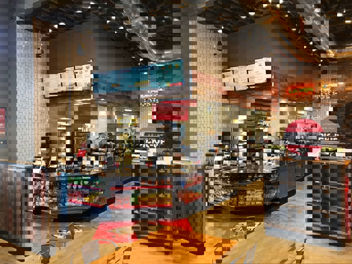 capriotti's sandwich franchise customer waiting area